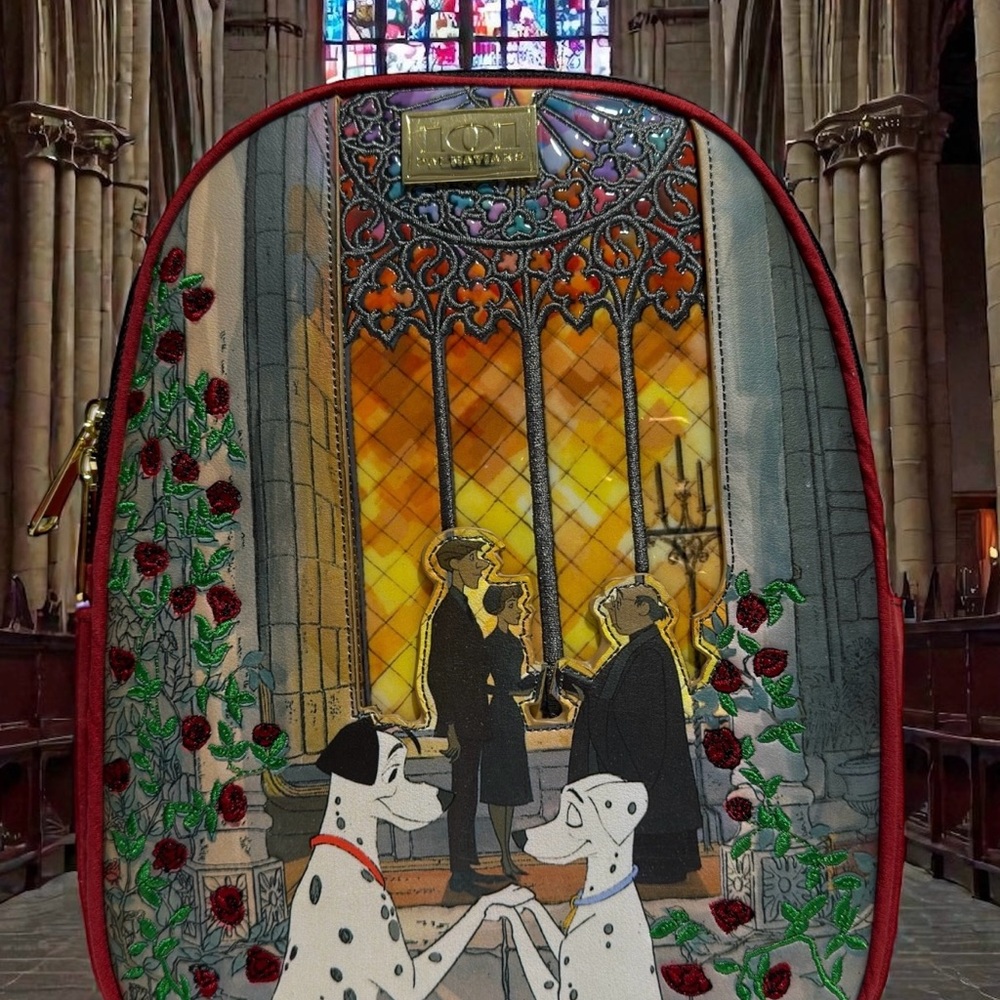 Disney 101 Dalmatians Cathedral Mini Backpack NWT (Non Loungefly)